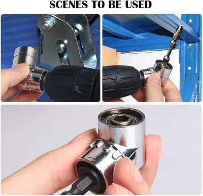 Adaptateur de douille coudé à 105 degrés pour embout – image 3