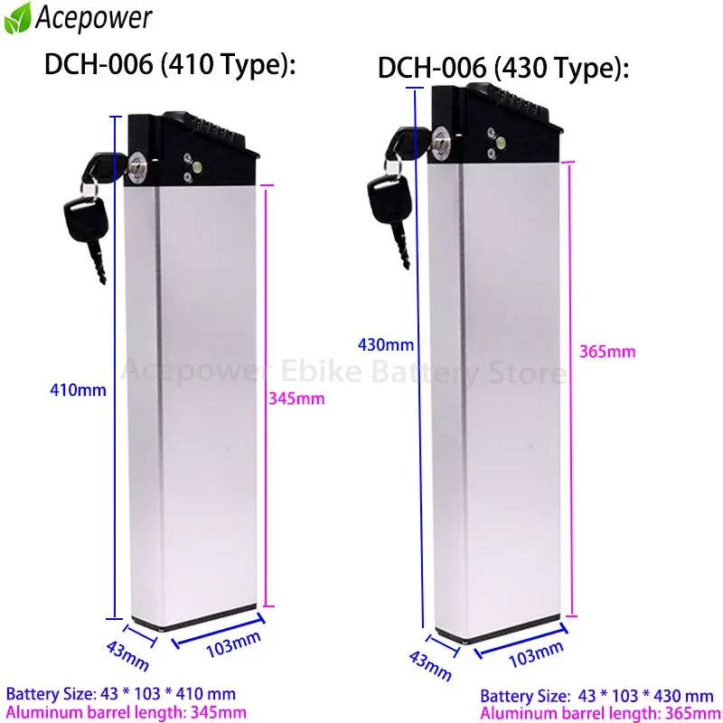 Batterie de rechange 36 V pour vélo électrique