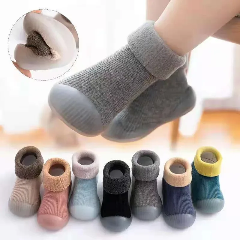 Chaussures montantes d'hiver pour bébé, à enfiler