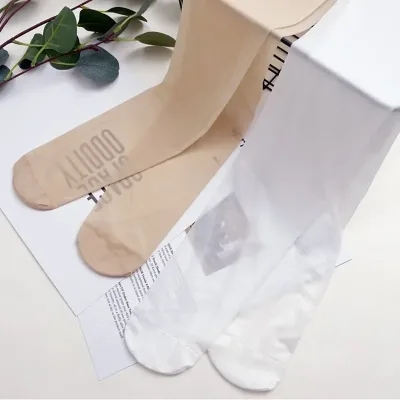Collants fins unis pour fille, de 7 à 12 ans – image 3