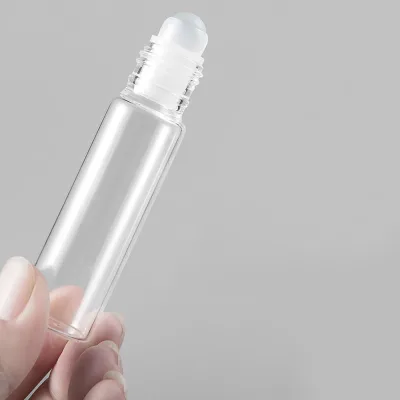 Flacon à bille en verre transparent, 10 ml – image 2