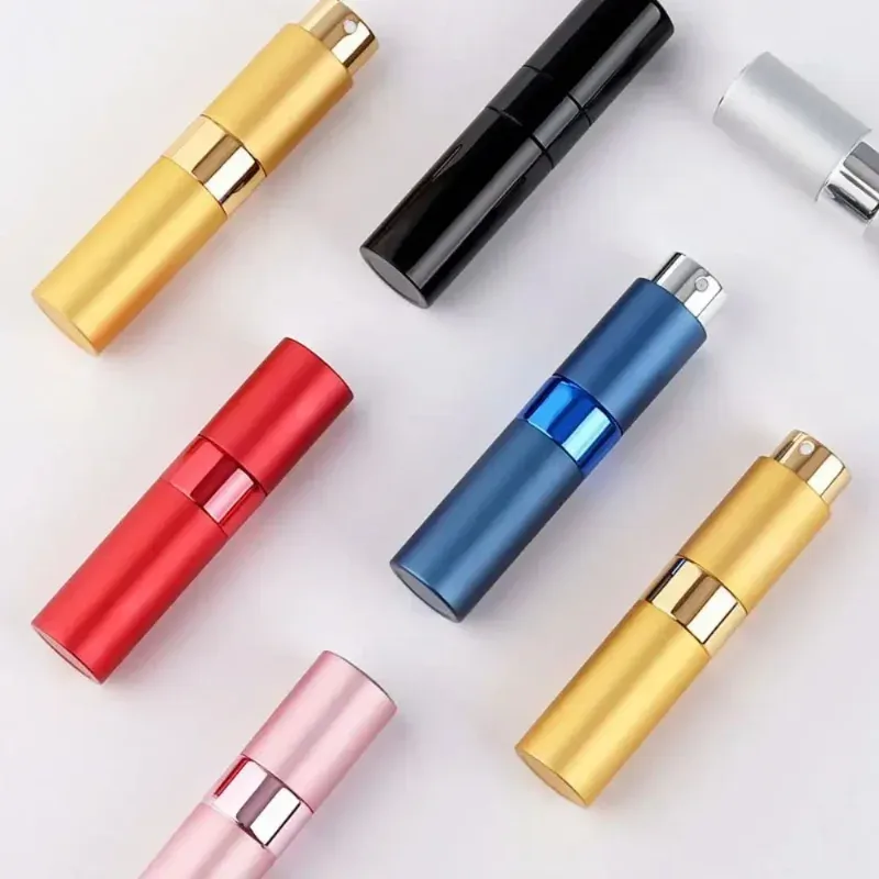 Flacon de parfum rechargeable miniature en aluminium