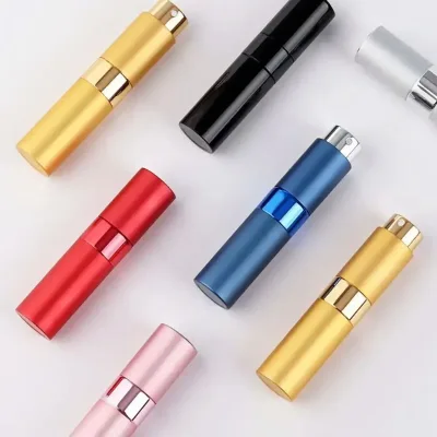 Flacon de parfum rechargeable miniature en aluminium