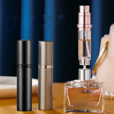 Flacon pulvérisateur rechargeable en aluminium 5 ml – image 2