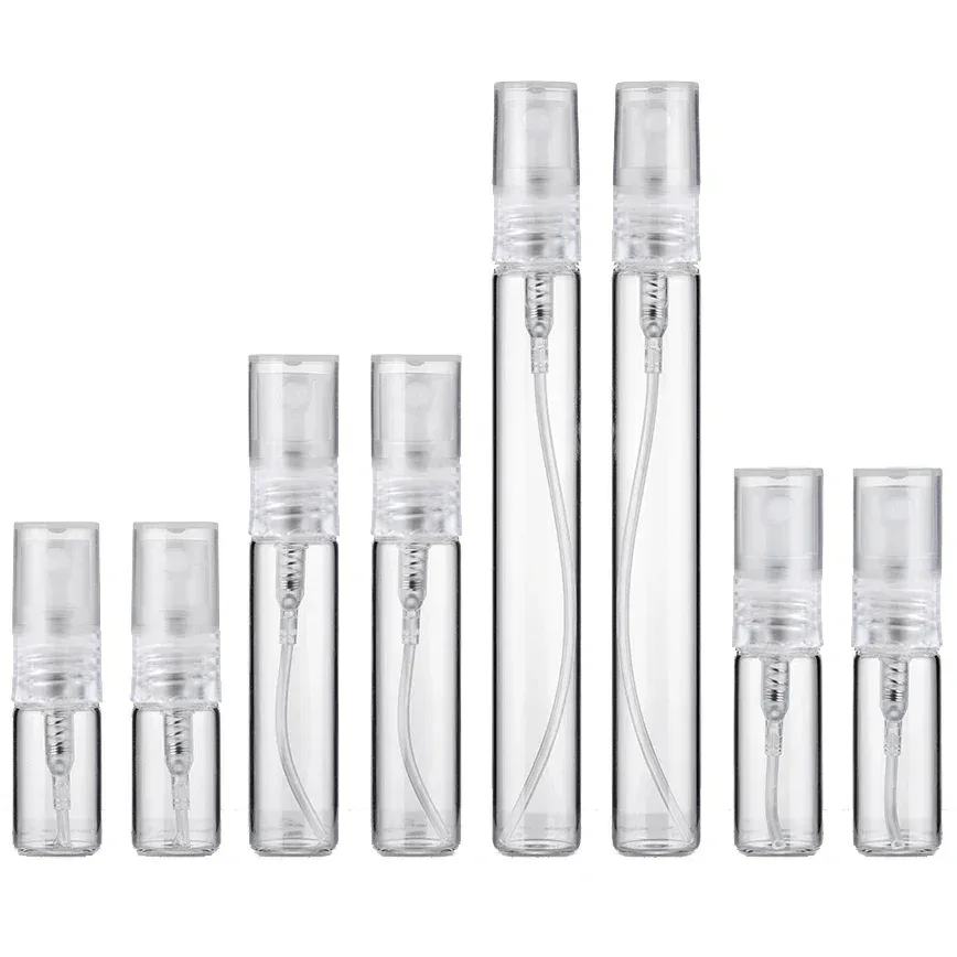Flacons de parfum rechargeables en verre, lot de 8