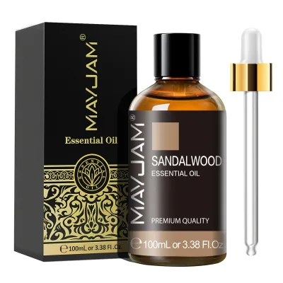 Huile essentielle parfumée, flacon ambré 100 ml