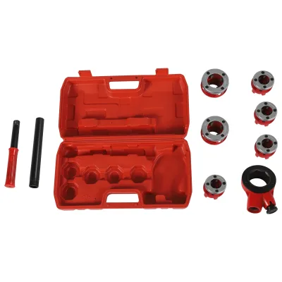 Kit de filière à cliquet pour tuyaux, 6 matrices – image 2