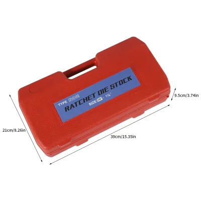 Kit de filière à cliquet pour tuyaux, 6 matrices – image 3