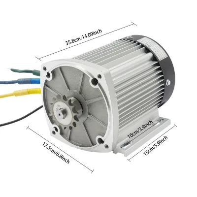 Kit moteur électrique 1500 W argent avec contrôleur – image 2