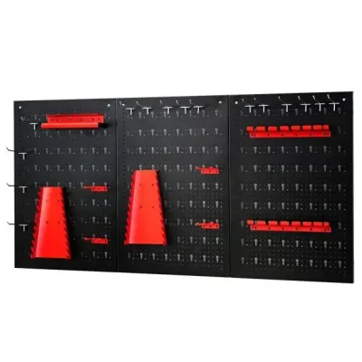 Organisateur d'outils en métal pour panneau perforé – image 2
