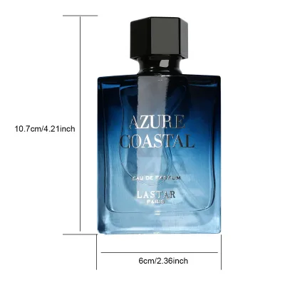 Parfum pour homme musc boisé, ensemble de deux flacons – image 3