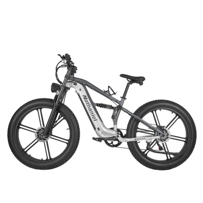 Vélo électrique tout-terrain à pneus larges – image 2